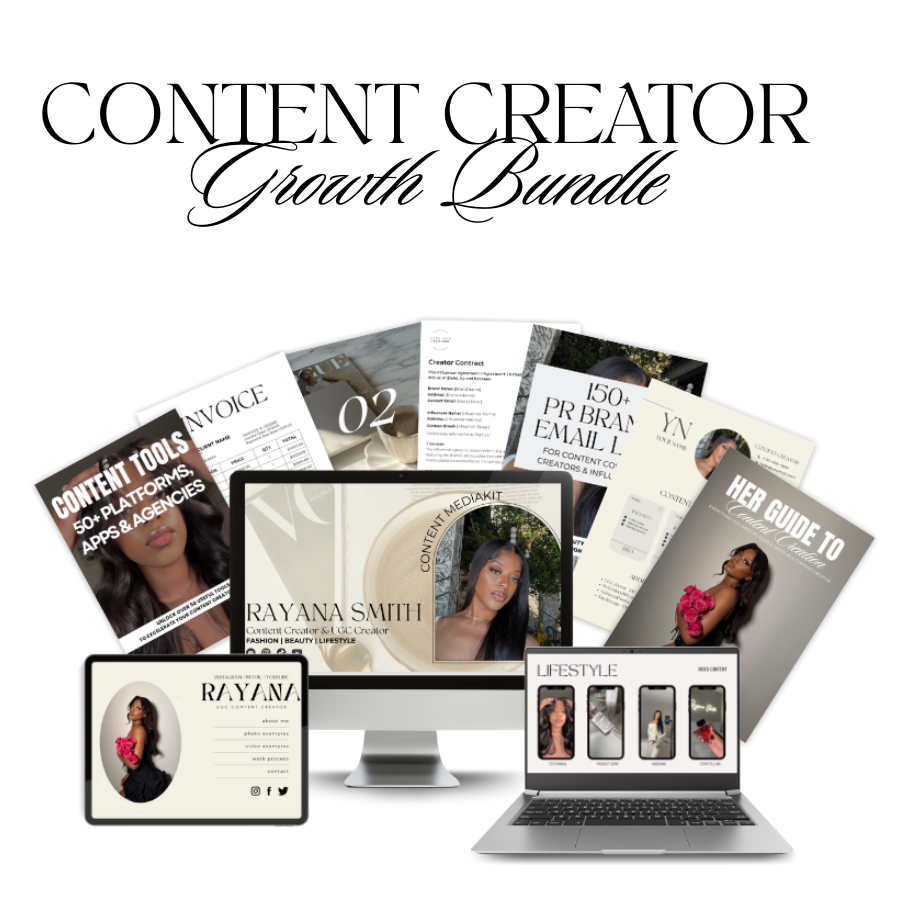 Content Creator Growth Bundle – Luxury Digitals